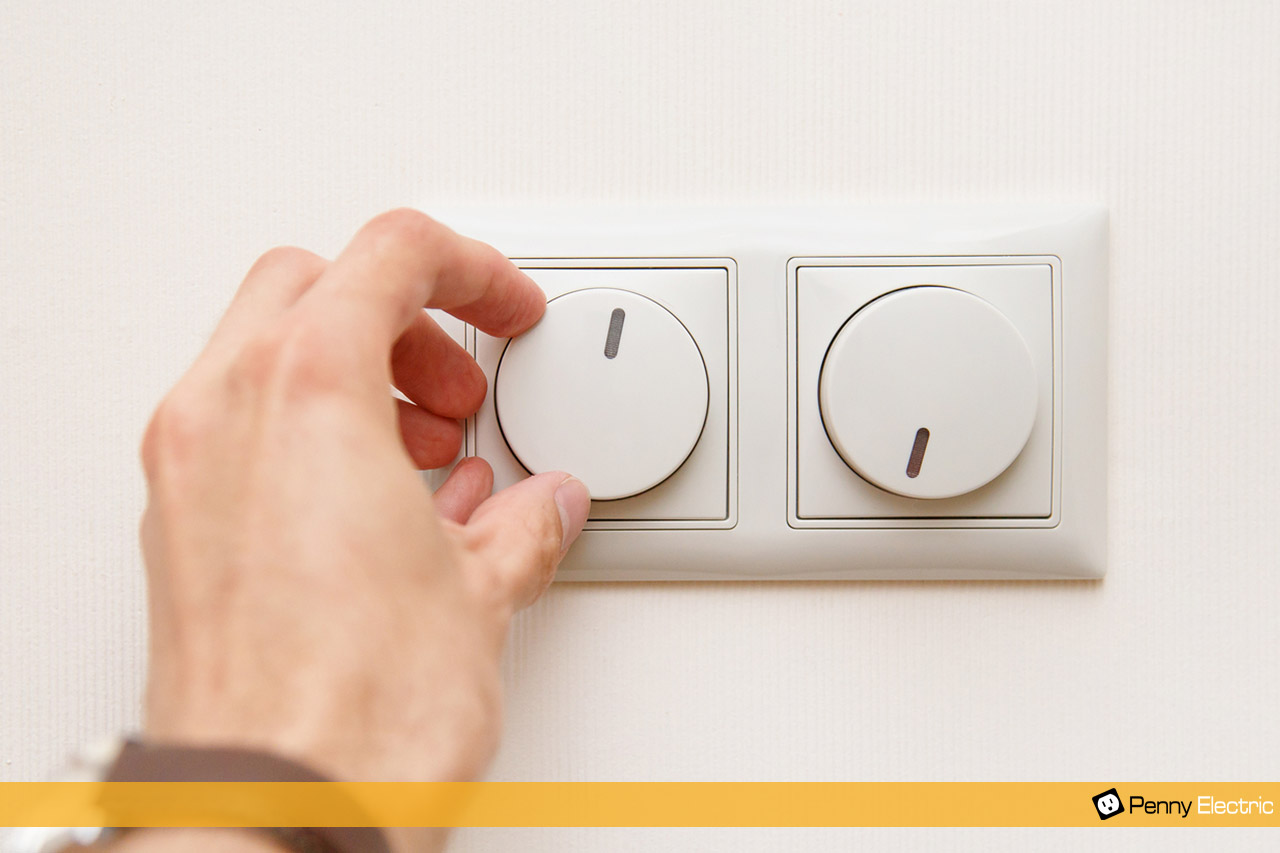 Dimmer light switches