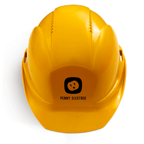 Penny Electric hard hat