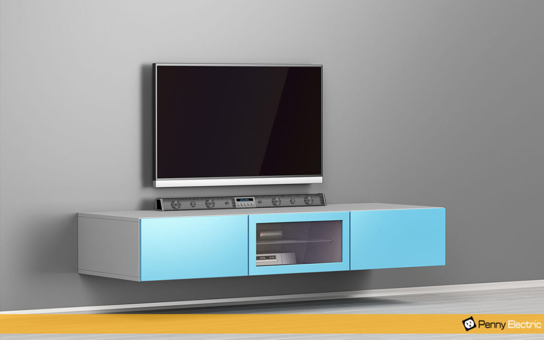 The Advantages of Adding an Electrical Outlet Behind Your Wall-Mounted TV